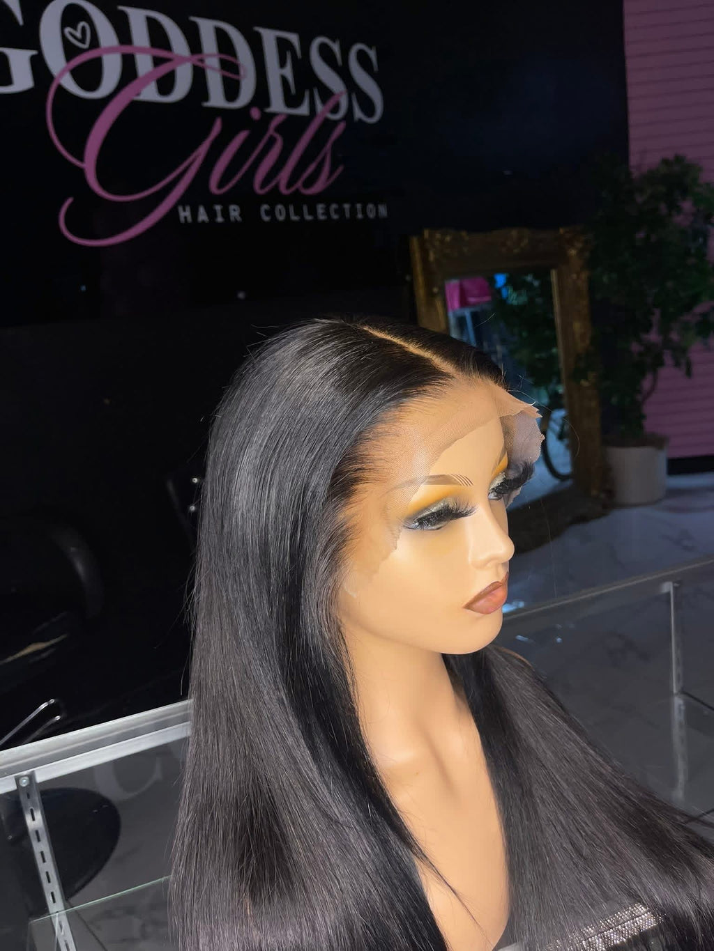 Straight Black 30”